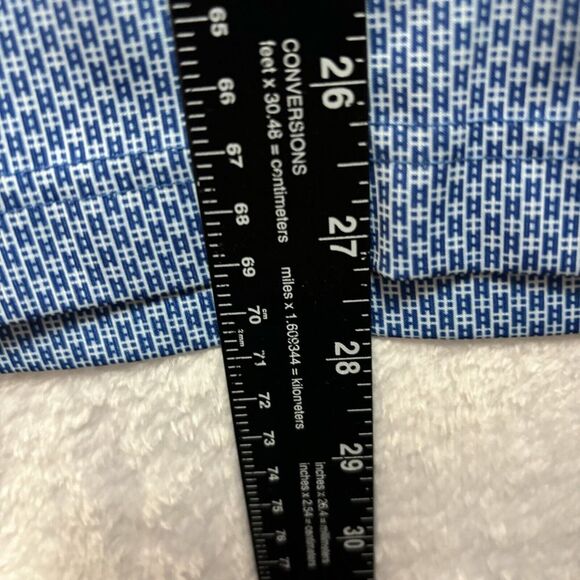 Walter Hagen Golf Polo Shirt Men's Medium Blue Short Sleeve Stretch lightweight - Picture 5 of 9